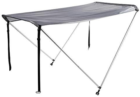 VGEBY Parasol de Bateau, Pare- Enduit de Tissu d'Oxford de Barre d'alliage d'aluminium 210D pour Le Bateau Gonflable de Kayak de dériveur