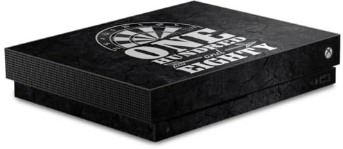 DeinDesign Skin kompatibel mit Microsoft Xbox One X Folie Sticker Dart Sport