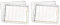 Bead Storage Solutions Elizabeth Ward Plastic Organizer Tray with Clear Snap Shut Lid for Sorting Craft Supplies, Fasteners, Crystals (2 Pack)