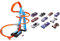 Hot Wheels Torre Scontri Estremi, Pista Alta 83cm con Booster Motorizzato e Macchinina & 54886 Set Macchinine da 10 Veicoli in Scala 1:64, con Decorazioni Mozzafiato, da Collezionare