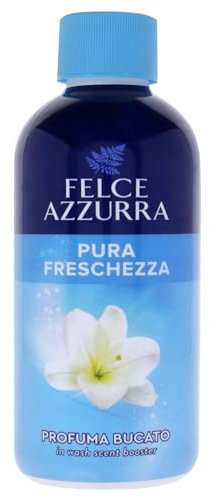 Felce Azzurra - Profumatore Bucato Lavatrice Pura Freschezza, Profuma Bucato Intensifica e Prolunga Fragranza e Freschezza, Profumo per Bucato e Biancheria, Profumatori Bucato Neutralizza Odori, 220ml