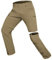 Hiauspor Wanderhose-Herren-Zip-Off-Outdoorhose-Sommer-Leicht-Trekkinghose-Atmungsaktiv-Schnell-Trockend-Funktionshose-Softshellhose-mit-5-Tiefe-Taschen (M, Khaki)