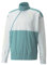 Puma Coupe-Vent 1/2 Zip Bleu/Blanc Homme Train Logo Blanc L