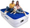 Meldoz 198 x 102 x 50 cm Luftmatratze mit Integrierter Elektrischer Pumpe, Luftbett Selbstaufblasend, für Familienurlaube, Premium-Gästebett, Aufblasbare Matratze für Camping oder Heimgebrauch