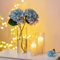 Romadedi Glaszylinder Glas Vase für Tischdeko: 3er Set Glasvase Zylinder für Flower Hochzeit Windlicht Kerzengläser für Kerzen Esstisch Wohnzimmer Deko