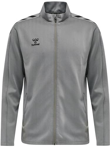 hummel, hmlCORE XK Poly Zip Sweat, Grey Melange, XL