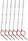 HUAZIZ 6 pcs 12-LED Hausbeleuchtung, 20cm Warmweiss mit Kabel 15cm 12-18V, Modellbau Led Beleuchtung, Modellbau Led Beleuchtung, modellbau beleuchtung modelleisenbahn beleuchtung