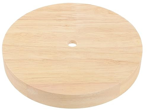 Angoily Base De Lumière Led En Bois Support En Bois Pour Laffichage Pied De Lampe De Bureau En Bois Support De Lumière Bois Pied De Lampe Rond Présentoir Lumineux Lampadaire Les Lampes E14