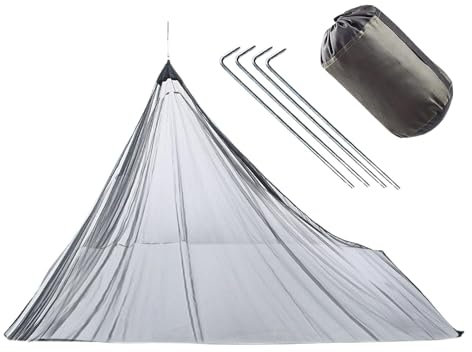 Zanzariera, Zanzariera da Campeggio, Zanzariera Letto, Zanzariera Pieghevole Da Letto, Zanzariera portatile bianca antizanzare, Zanzariere Pieghevole, Adatto per Uso Interno ed Esterno