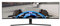 Trak Racer Moniteur Gaming 49 DFHD Ultrawide 144Hz Écran incurvé 32 9 pour simulateurs de Course et Jeux immersifs Temps de réponse Rapide Compatible VESA Expérience visuelle étendue