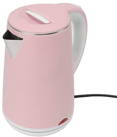 ciciglow Electric Hot Water Kettle, Boil Dry 304 Stainless Steel Auto Shutoff UK Plug Hot Water Boiler Heater for Drinking (Pink)