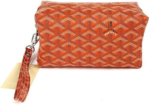 Organisateur de Trousse de Maquillage Sac à Main de Grande capacité-Tasses de Toilette Rouge Rose,Orange
