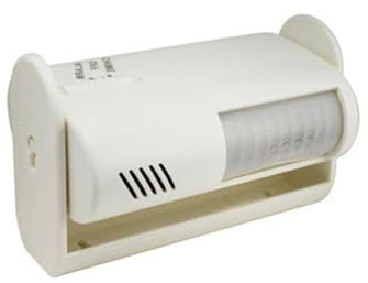 Alarma avisador de visitas PIR 60º - Detección de Movimiento, instalación Sencilla, Utilidad en Seguridad y monitoreo de entradas.