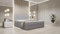 FurniDe24 Modernes kontinentales Boxspringbett mit Bonell-Matratze, Bettkasten, gestepptem Kopfteil, Topper und samtigen- Fano 180x200 cm