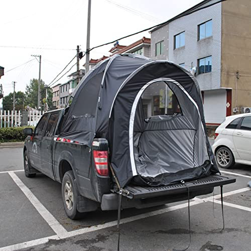 Portable Pickup Truck Bed Tent for 3 4 Person Camping Includes Rainfly Carry Bag Easy Setup Ideal for Camping Hiking Fishing