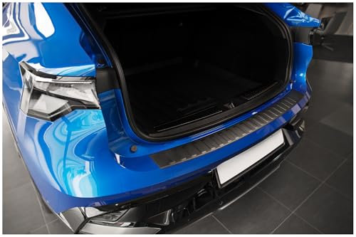 tuning-art L3110 Protection de seuil de Coffre pour Renault Rafale 2024- revêtement en Poudre, Couleur:Noir revêtement en Poudre