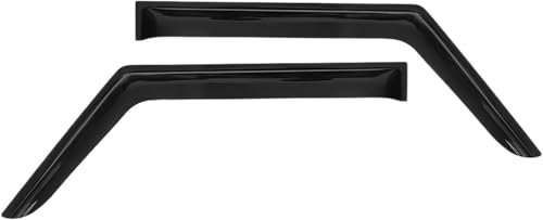 KLFDT Auto Windabweiser für Jeep Wrangler JL 2018-2022 JK 2007-2018,Car Windabweiser Regenabweiser Abweiser Deflektoren Einfache Montage Markise