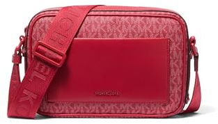 Michael Kors Maeve Umhängetasche mit großer Tasche, Tonal Hardware/Crimson, One size
