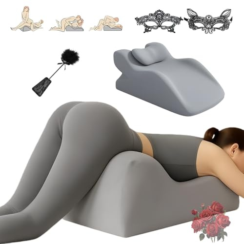 Liocwocne 2026 Sienera Pillow, 27° Position Sweet Spot Pillow, Memory Foam Sex Cushion for Bed Adult, Experienced Better Support & Alignment, Keep the Passion Going All Night(E)
