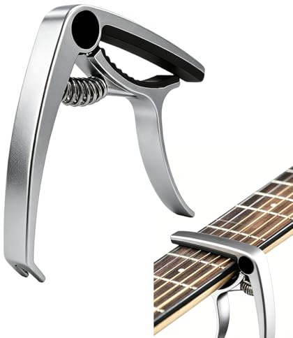 Vielseitiger Gitarren-kapodaster Metall Guitar Capo Einstellwerkzeug Für Akustikgitarre, E-gitarre, Bass, Mandoline, Ukulele, Banjo Zubehör Für Saiteninstrumente