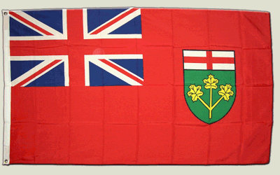 Flagge Kanada Ontario - 90 x 150 cm [Misc.]