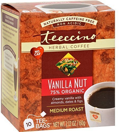 Teeccino Herbal Coffee Vanilla Nut - 10 Tea Bags