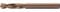 KS Tools 330.6020 HSS-G Co 5 Spiralbohrer kurz, 2mm, 10er Pack