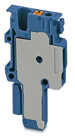 PHOENIX CONTACT PP-H 1,5/S/1-R BU Stecker, 500 V, 17.5 A, 1 Polzahl, 0.14 mm² - 1.5 mm² Querschnitt, Blau, 50 Stück