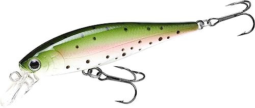 Lucky Craft Pointer 65, 056 Rainbow Trout Jerkbait Forellen Angelköder Süßwasserbarsch Angelköder Suspending Hard Bait mit Side to Side Action Gewicht Fixed Low Center Balancer
