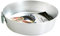 Pentole Agnelli Family Cooking Alluminio Tortiera Conica con Anello, Argento, 18 cm