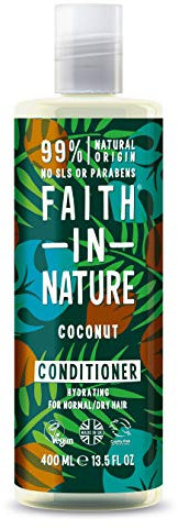 FAITH IN NATURE Coconut Conditioner 400ml (PACK OF 4)