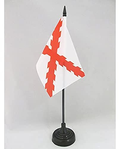 BANDERA de MESA del DUCADO DE BORGOÑA 15x10cm - BANDERINA de DESPACHO DUCHÉ DE BOURGOGNE - FRANCIA 10 x 15 cm - AZ FLAG