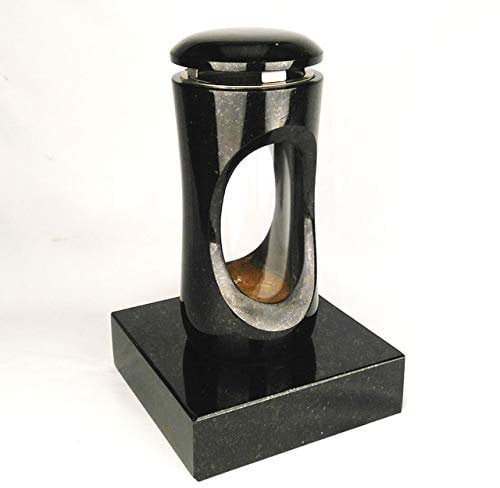 designgrab Design small Grablampe mit Sockel aus Granit Schwedisch Black SS1 schwarz