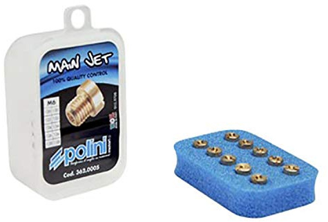 Set of 10 Jets Dellorto 6 mm.120/138