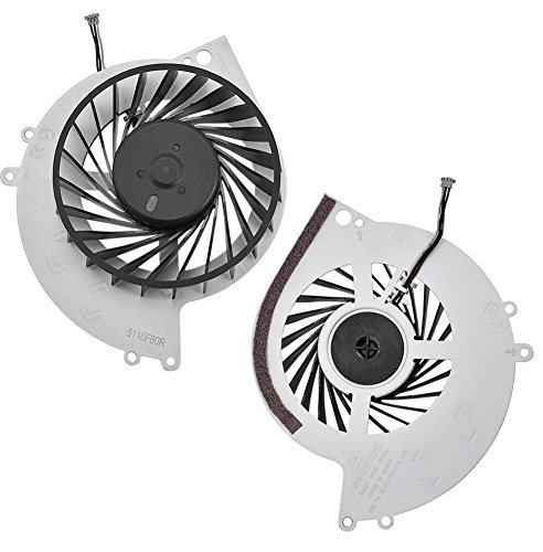 Ventilador Interno de Repuesto para 4-100 Ventilador de Refrigeración de CPU Consola de Juegos Refrigerador Portátil Placa Base de Metal con Recortes Precisos