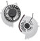 Ventilador Interno de Repuesto para 4-100 Ventilador de Refrigeración de CPU Consola de Juegos Refrigerador Portátil Placa Base de Metal con Recortes Precisos