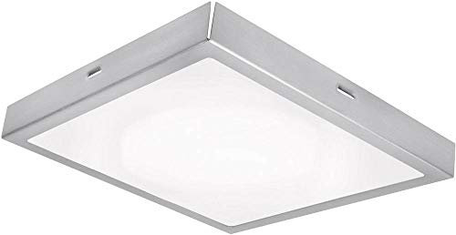 LEDVANCE LED Wand- und Deckenleuchte, Leuchte für Innenanwendungen, Warmweiß, 220,0 mm x 220,0 mm x 55,0 mm, Lunive Vela