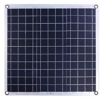 CCChaRLes 60W Placa De Aluminio Panel Solar Dual Usb Puerto Solar Panel Alimentado - Tipo 1