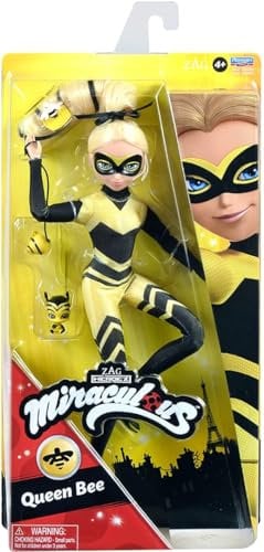 BANDAI - Miraculous Ladybug - Ankleidepuppe 26 cm - Queen Bee - P50003