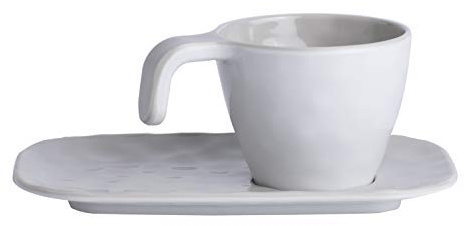 MARINE BUSINESS SUMMER TAZA ESPRESSO CON PLATO BEIGE