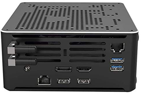 KINGDEL K12 Mini PC Gaming Computer i9 10a generazione 8 core 16MB Cache Max 5.10GHz CPU di frequenza, 64GB RAM, 2TB SSD, risoluzione 4K, 300MB Wifi, con ventola