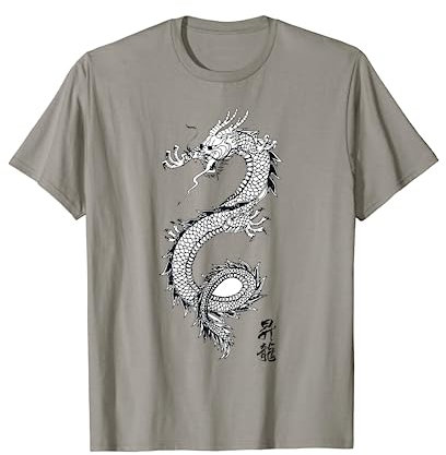 Dragon chinois Zodiac Tribal Fantasy Art Créature Mythique T-Shirt