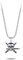 Luunay One Piece Anime Peripheral Anhänger Halskette Schmuck Schwarz Silber Zorro Schädel Perlenkette Anhänger Halskette Schmuck Herren Halskette Schmuck