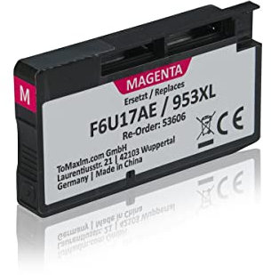 Inkadoo Druckerpatronen kompatibel mit HP F6U18AE / 953XL Tintenpatrone OfficeJet Pro 8710 OfficeJet Pro 8216 OfficeJet Pro 7700 Series Office