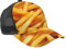 SHQD Unisex French Pommes Fast Food Baseball Cap 3D Printed Adjustable Hip Hop Snapback Curved Brim Hat Baseball Caps Schwarz