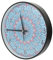 Warmhm Elegante Wanduhr Mit Mandala-blumenmotiv – Geräuschlos Stilvolles Wohnaccessoire