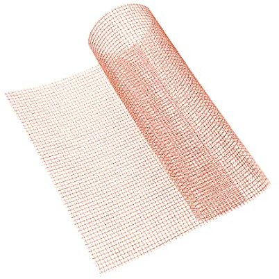 1 Packung 20 Mesh 99,9% reines Kupfer Screen Woven Mesh Screen, Copper Mesh Cloth Fine Mesh, 19,68 x 39,37 Zoll