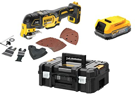 Dewalt Akku-Multicutter DCS356NT-XJ im Koffer, 1x 1,7 Ah, Lader