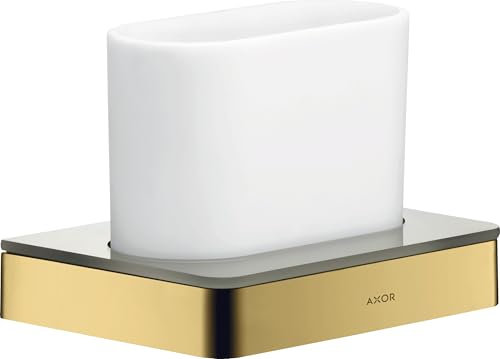 hansgrohe AXOR Universal Accessories Zahnputzbecher, 42834990, Farbe: Polished Gold Optic
