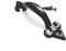Celtic Woods Black Cast Iron 4 Fleur De LYS Pull Handle Including Screws